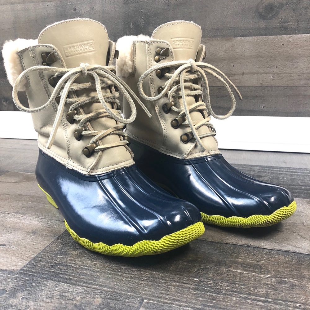Sperry Top-Sider for J.Crew Duck Boots, Size 8